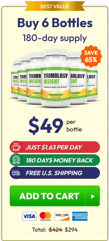 Trimology weight  6 Jars